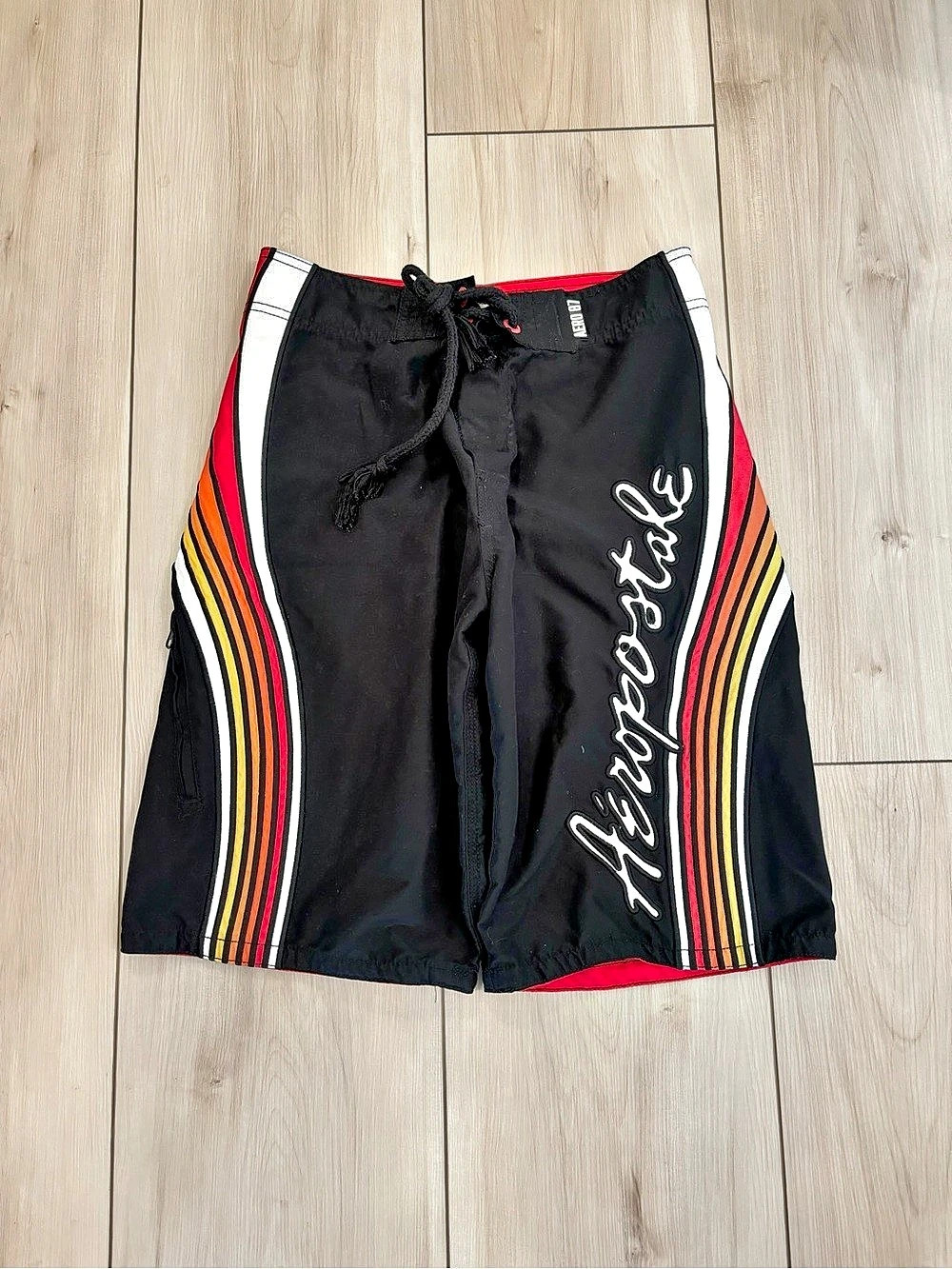 Aeropostale Y2K 2000s skater embroidered baggy Mens Surfwear board shorts